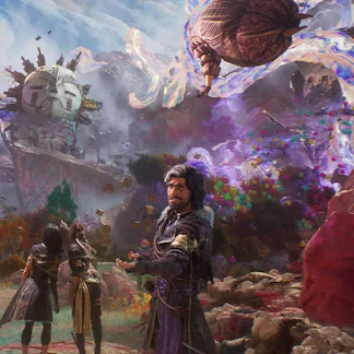 Maelle, Versio, Lune, Sciel, and Monoco can be seen in the new area released in the Thank You Update...