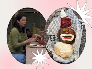 I tried the Santa Burger from Warner Bros. Studio Tour Hollywood's Holidays Made Here event for the ...