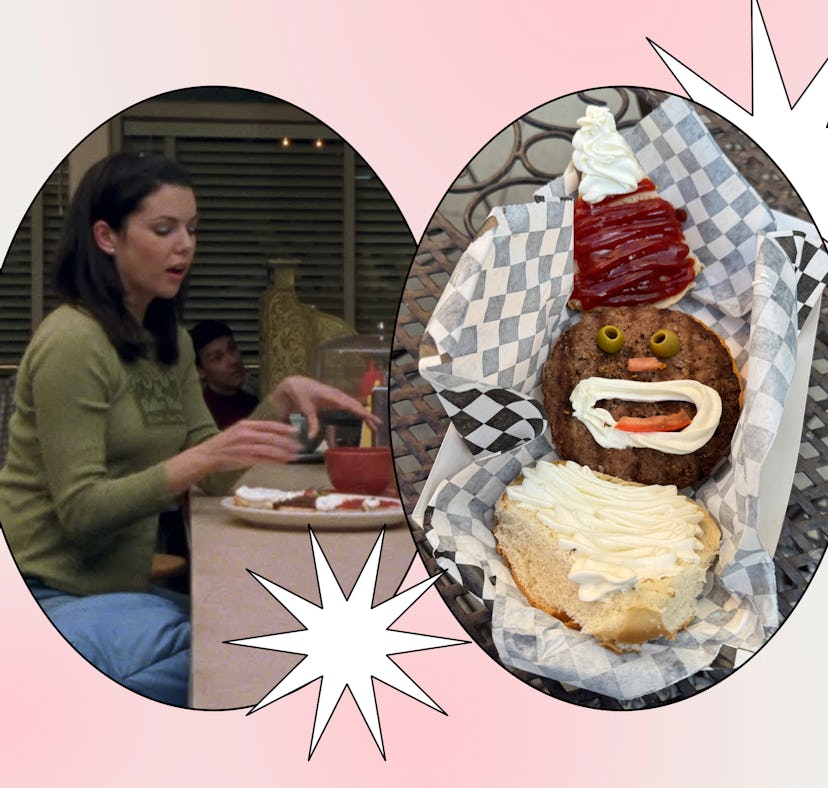 I tried the Santa Burger from Warner Bros. Studio Tour Hollywood's Holidays Made Here event for the ...