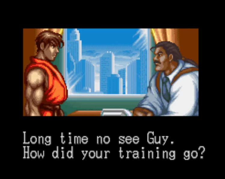 Captura de tela do Final Fight 3