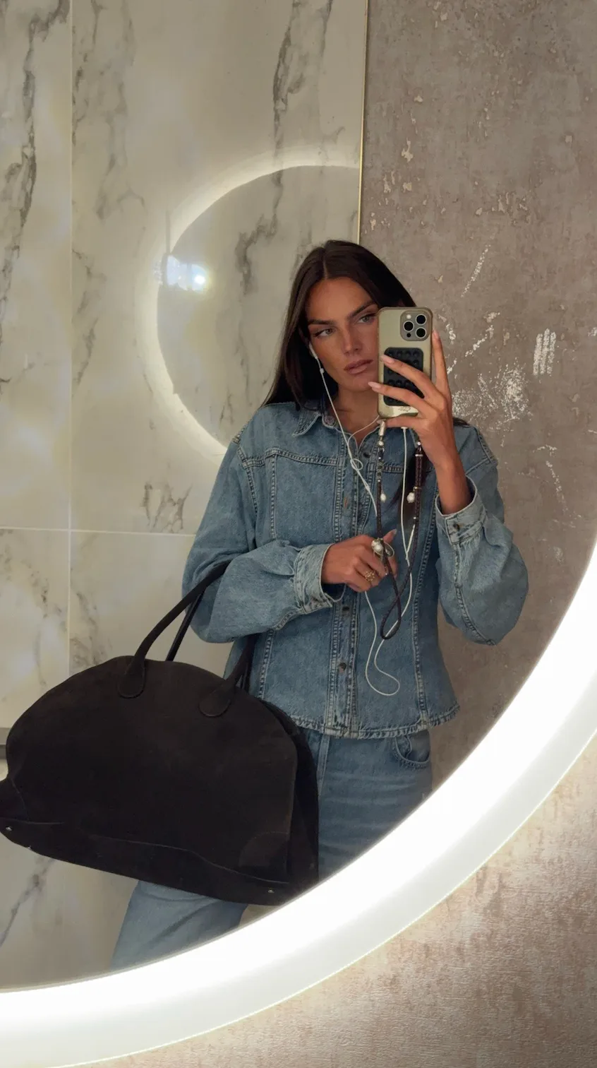 Tezza Barton's Go-To Outfit Formula Is Built Around Denim