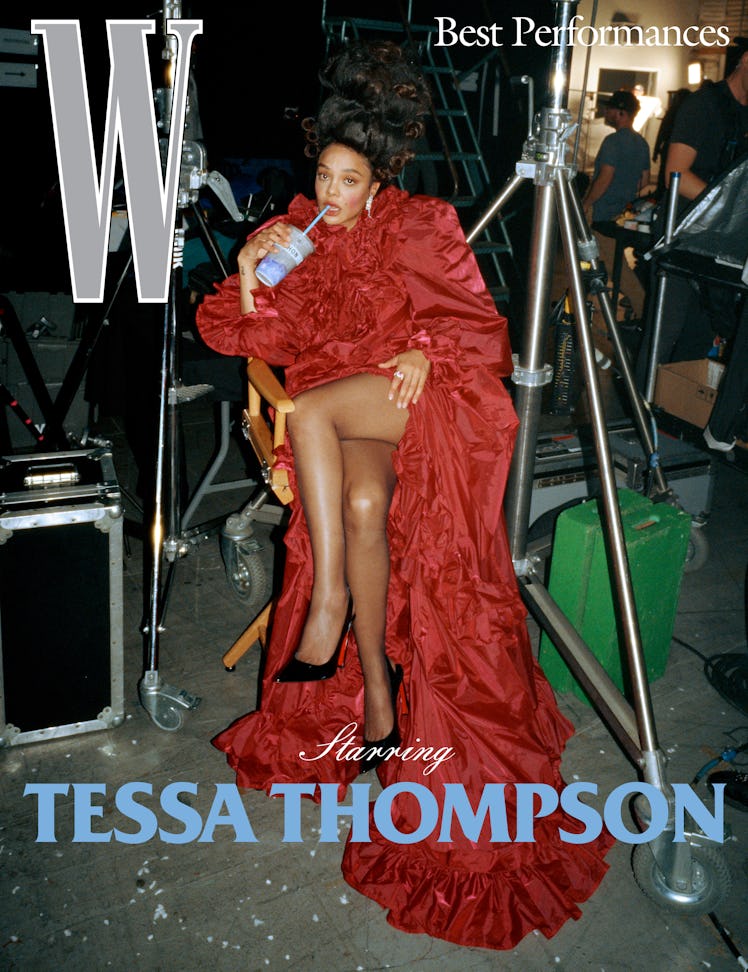 Tessa Thompson in W Magazine