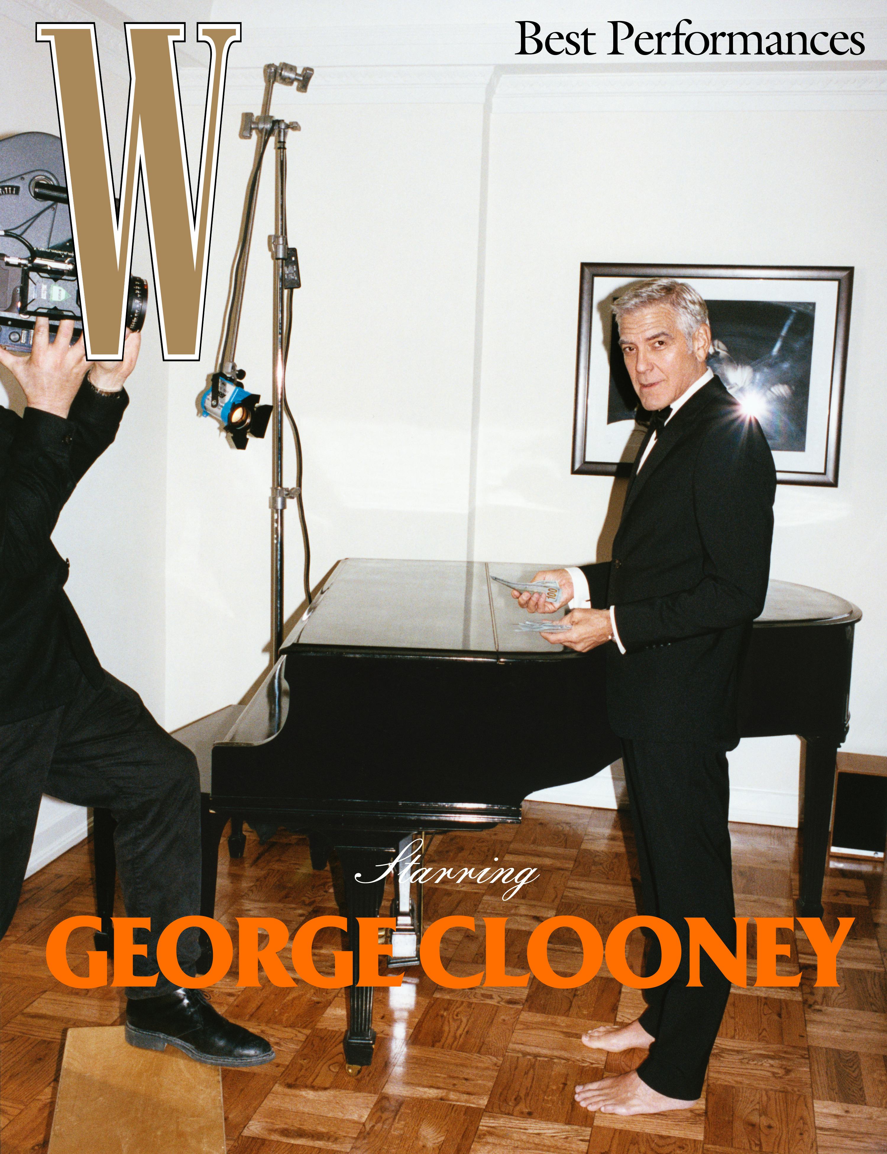 George Clooney in W Magazine