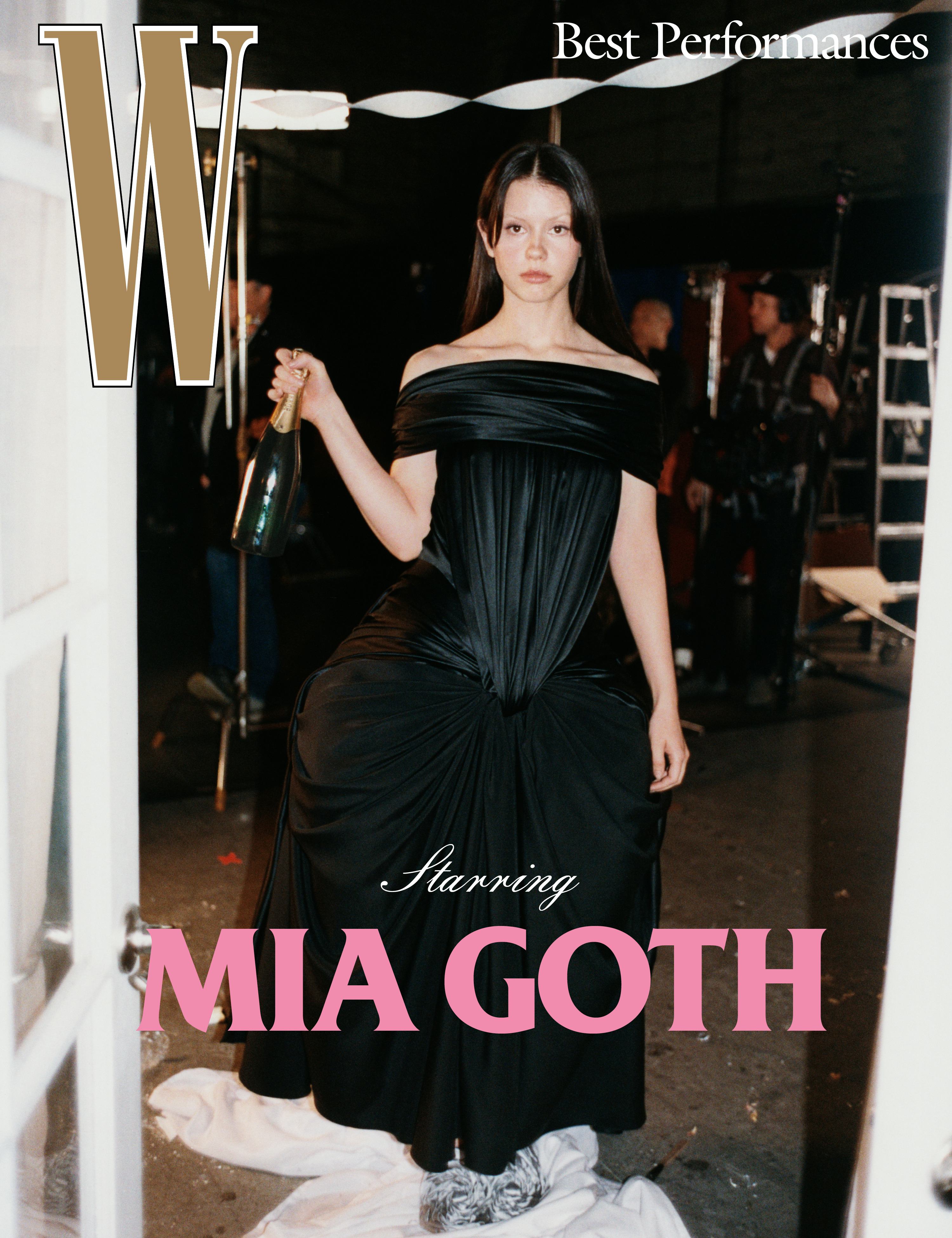 Mia Goth in W Magazine