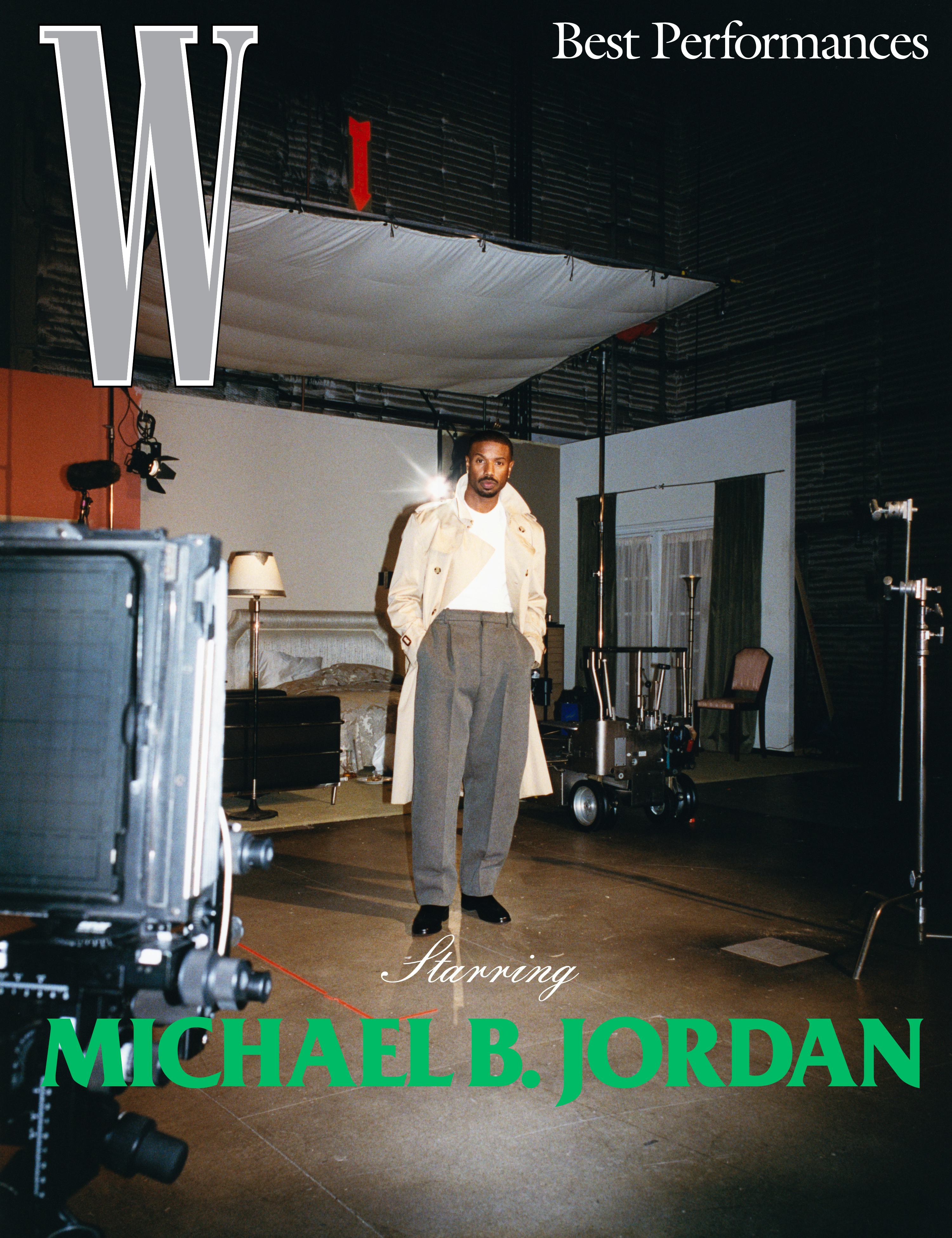 Michael B. Jordan in W Magazine