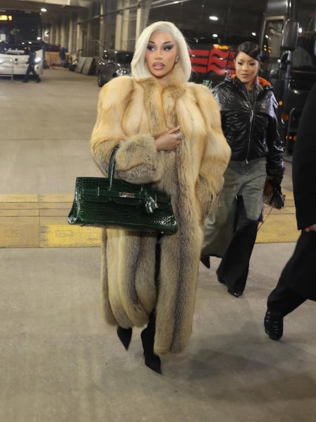 Cardi B Sported '90s Vintage Chanel