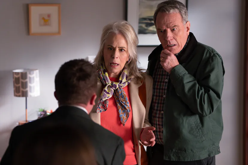 Lois and Hal in Malcolm in the Middle: Life's Still Unfair. Photo via Hulu