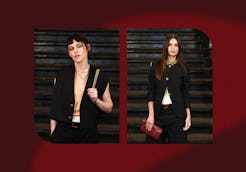 Kristen Stewart and Emily Ratajkowski at the 2026 Chanel Metiers D'art show.