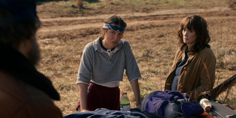 Millie Bobby Brown and Winona Ryder in Stranger Things Season 5.