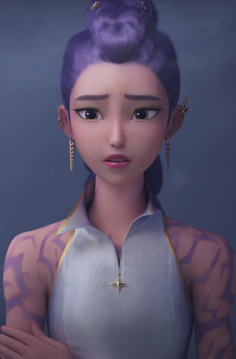 Rumi (voiced by Arden Cho) in KPop Demon Hunters