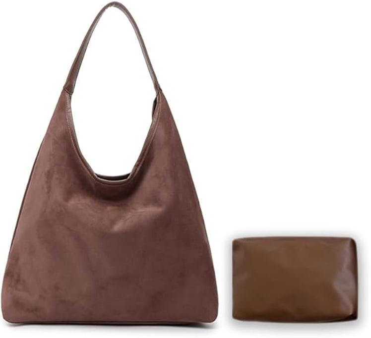 MAOILY Faux Suede Bag