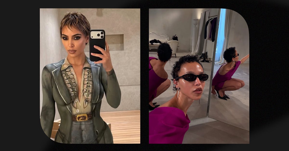 Julia Fox, Zoe Kravitz, & More Celebs Who Made The Pixie 2025's It-Haircut