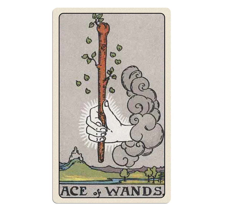 Ace Of Wands tarot card