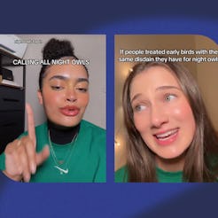 It's OK to sleep in late.