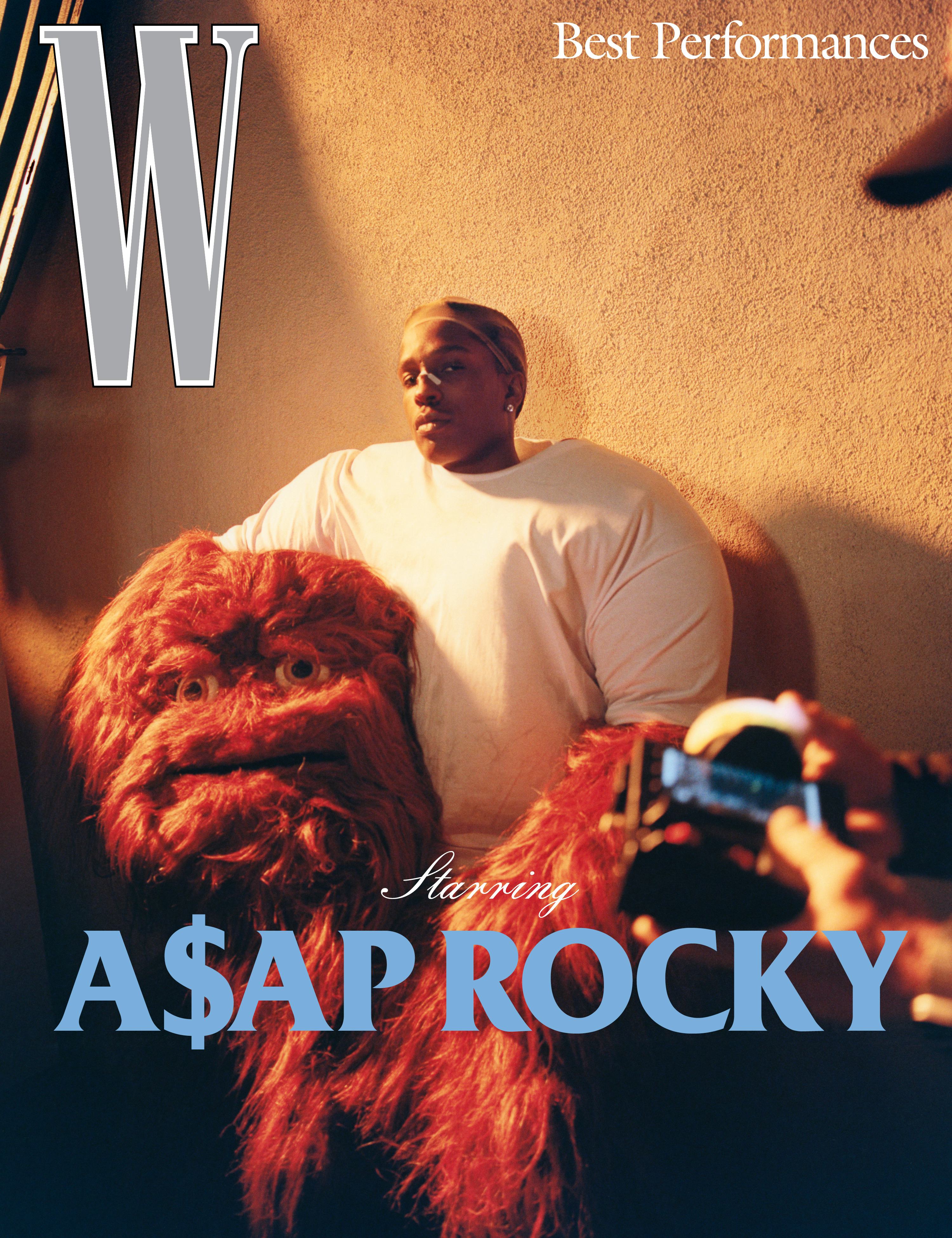 A$AP Rocky in W Magazine