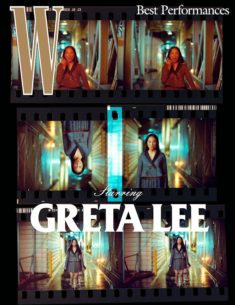 Greta Lee in W Magazine