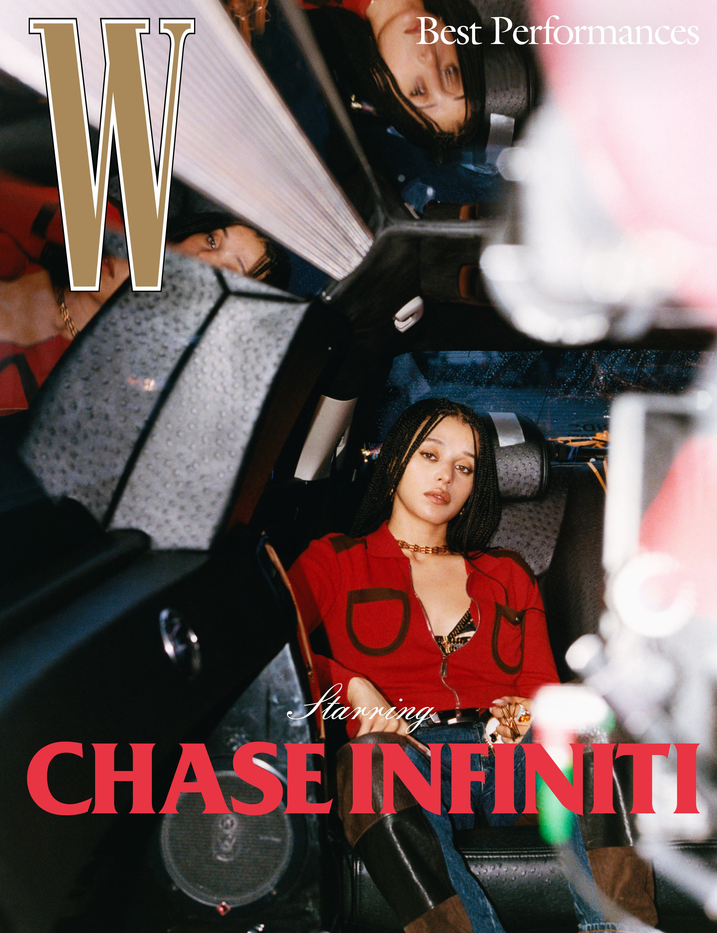 Chase Infiniti in W Magazine