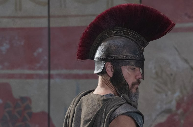 Matt Damon as Odysseus in The Odyssey