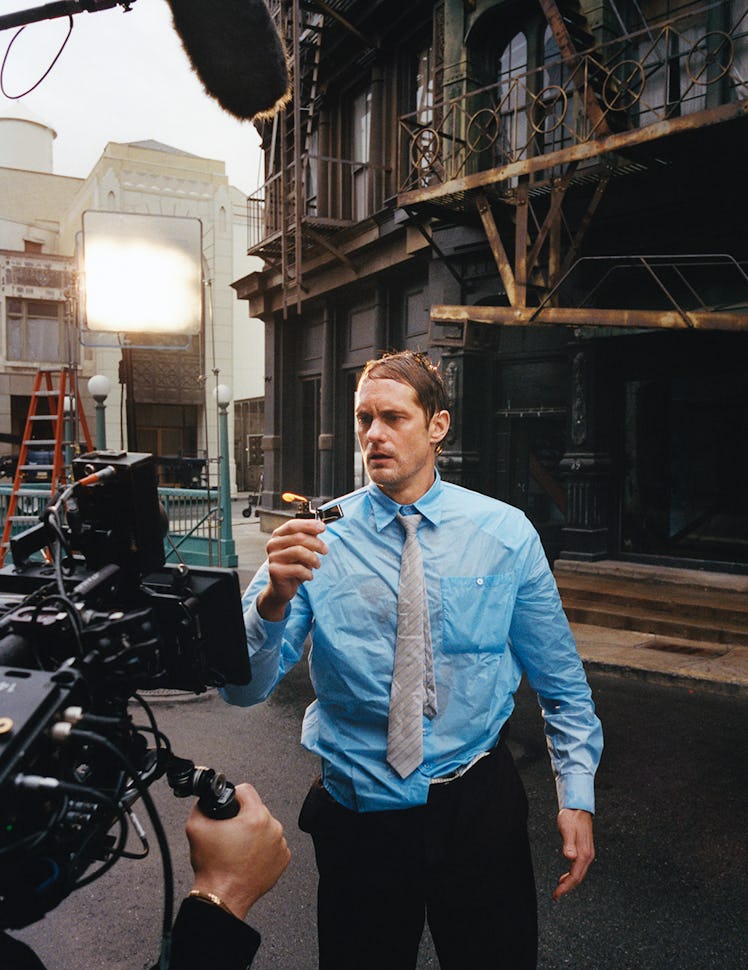 Alexander Skarsgård in W Magazine