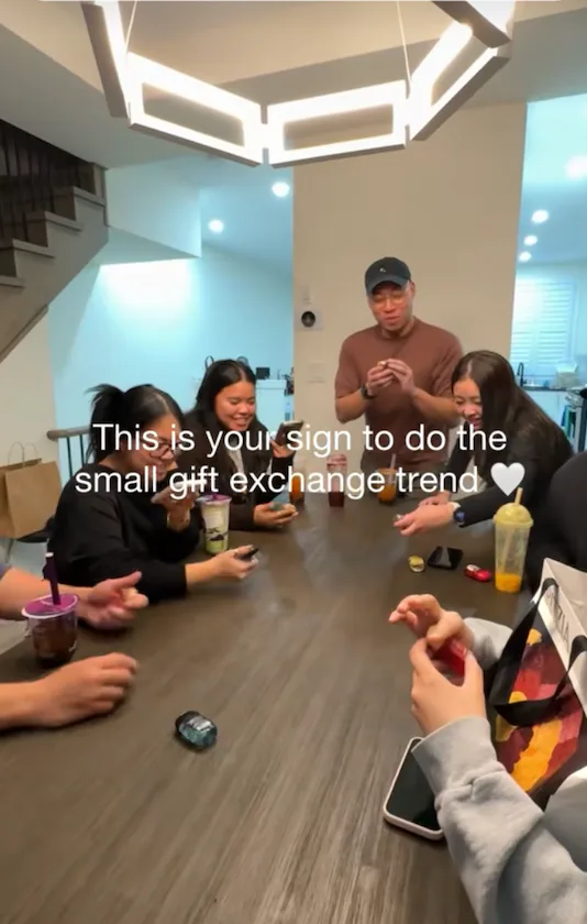 The $5 gift swap is going viral.