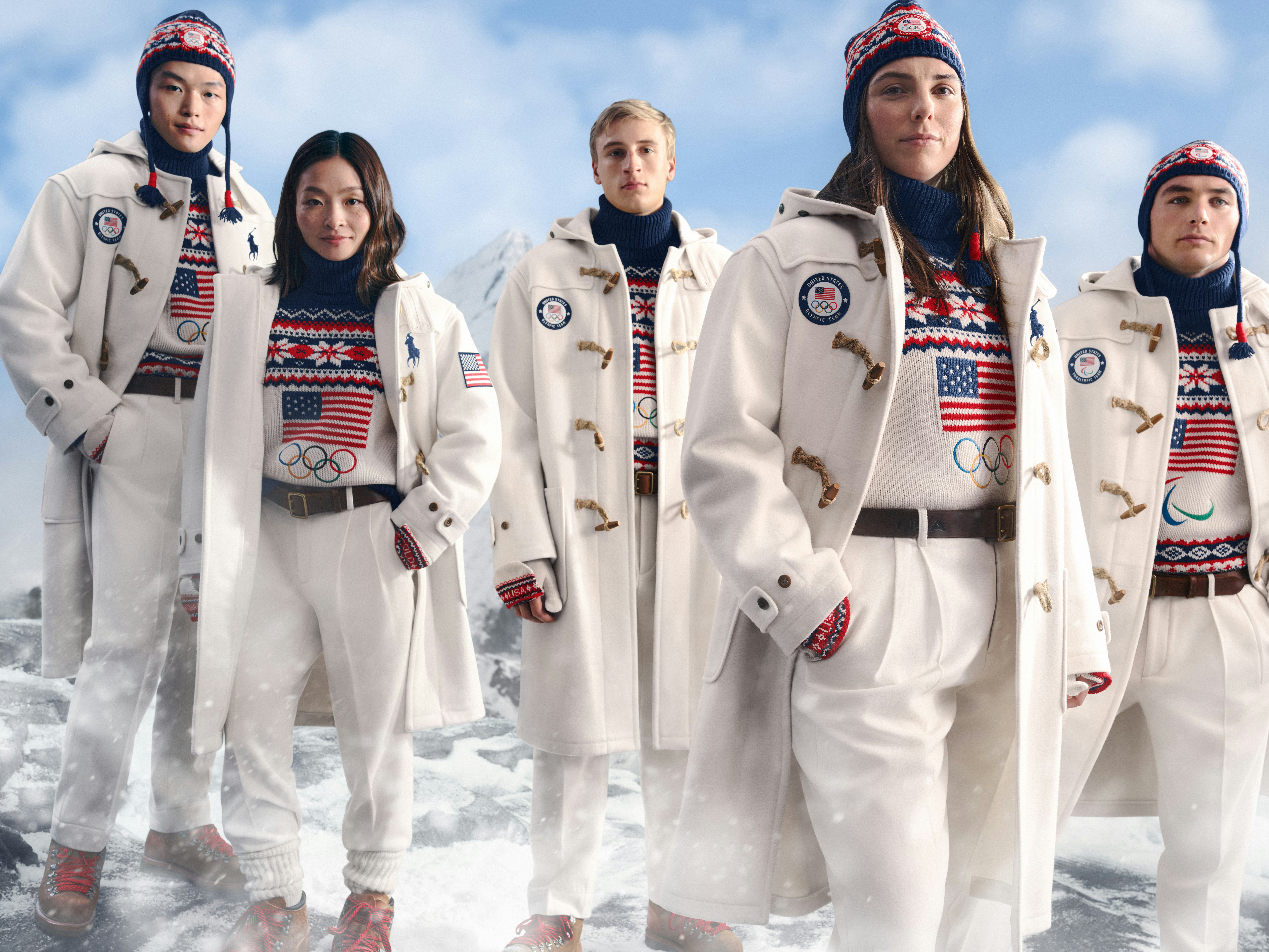 Ralph Lauren Uniforms 2026 Olympic Paralympic Winter Games Milano Cortina