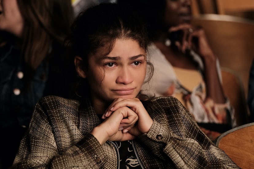 Zendaya in Euphoria. Photo via HBO