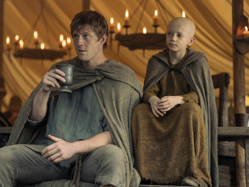 Peter Claffey and Dexter Sol Ansell in A Knight of the Seven Kingdoms