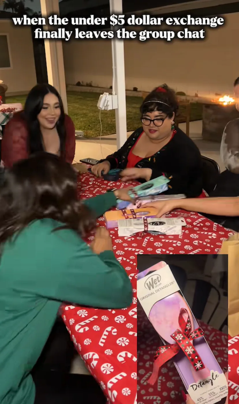 Small gift exchange.