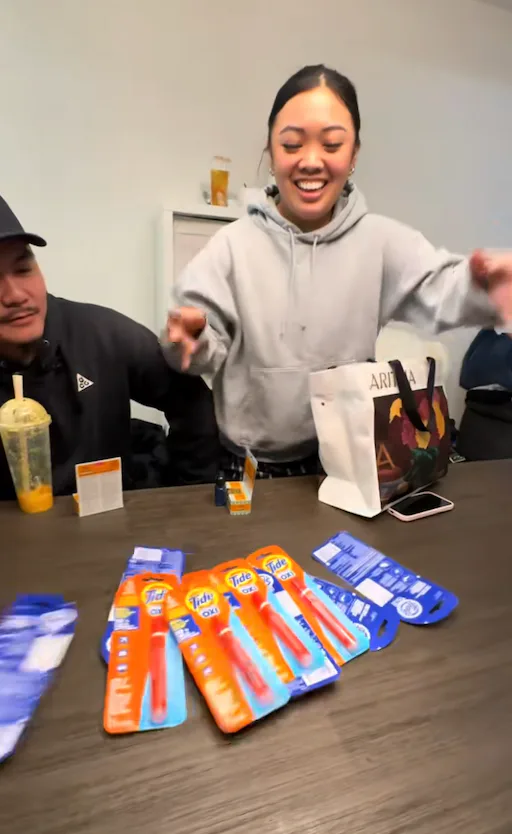 Small gift exchange.