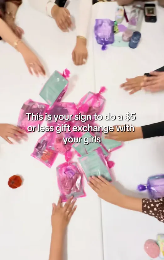 Small gift party.