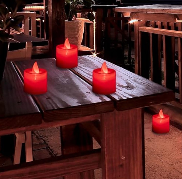 LANKER Flameless Tea Lights (24-Pack)