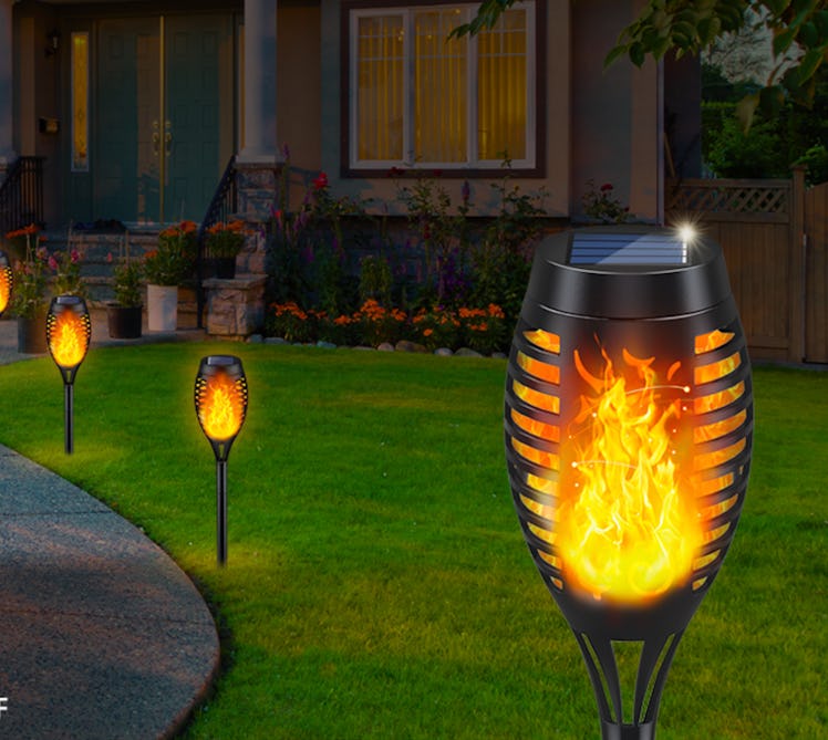 IkeeRuic Solar Torch Lights (6-Pack)