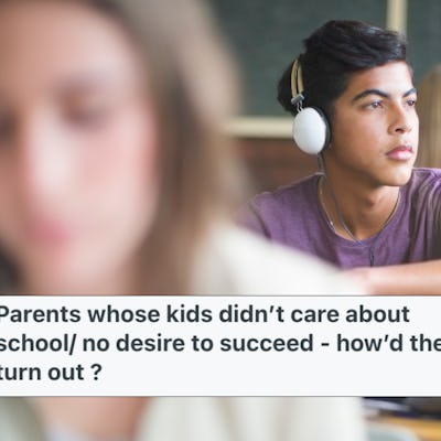 A Concerned Parent Asked: What Happened To Your Kid Who Never Cared About School?