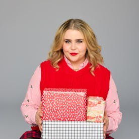 Mae Whitman star in the new holiday rom-com Hallmark series 'Twelve Dates Til Christmas.'