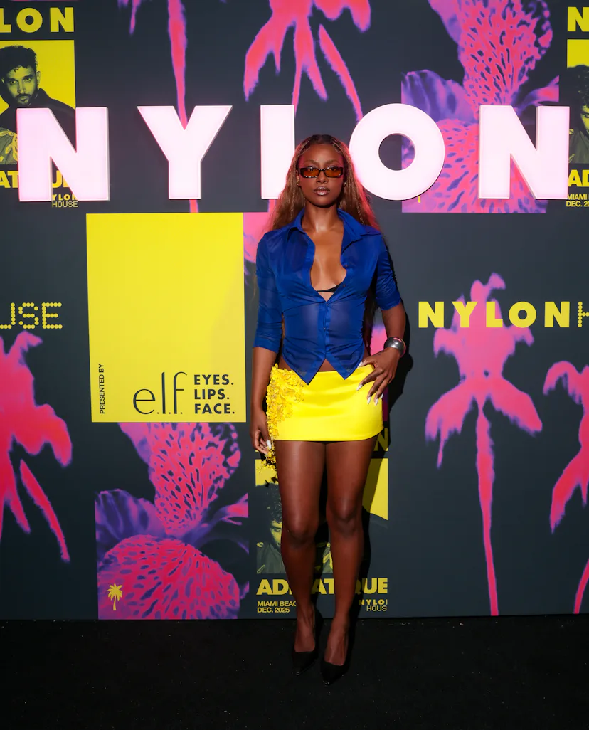 Justine Skye at NYLON House Miami