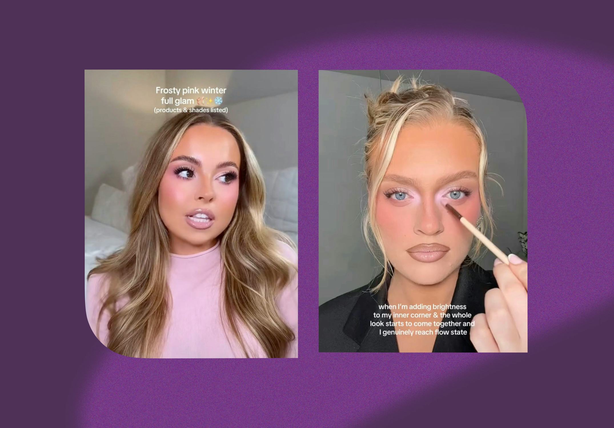 Frosty Pink Makeup Is The Y2K-Inspired Look BeautyTok Is Loving