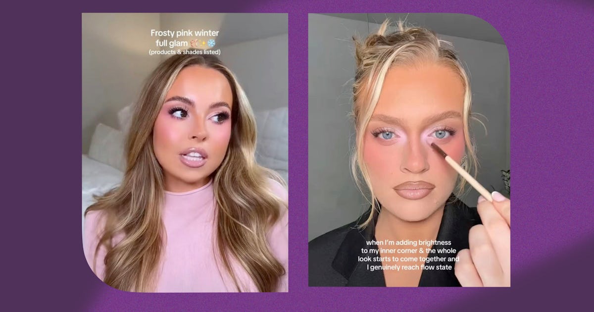 Frosty Pink Makeup Is The Y2K-Inspired Look BeautyTok Is Loving