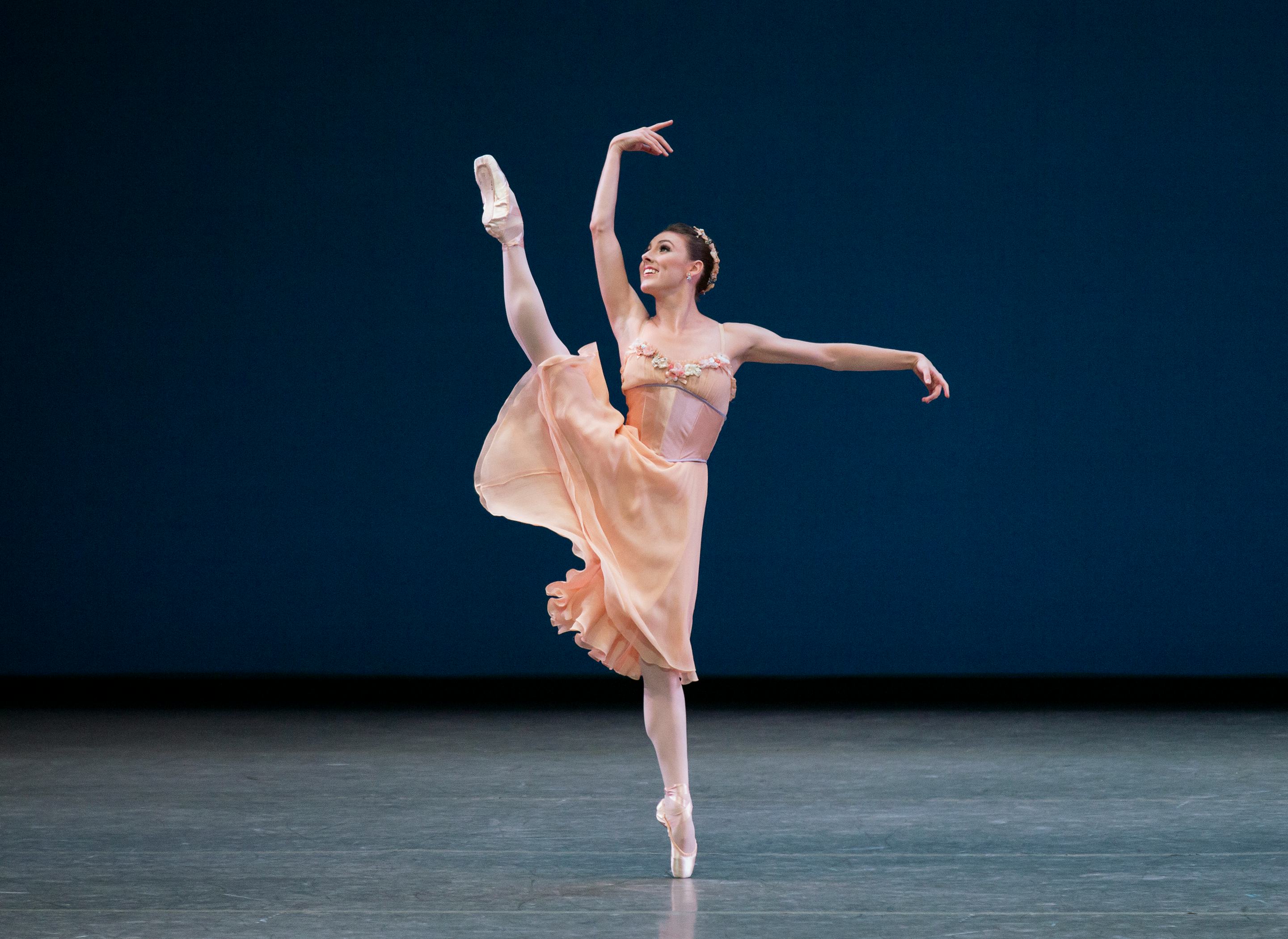 New York City Ballet principal dancer Tiler Peck in Tschaikovsky’s "Pas de Deux."