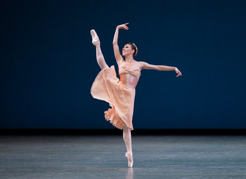 New York City Ballet principal dancer Tiler Peck in Tschaikovsky’s "Pas de Deux."