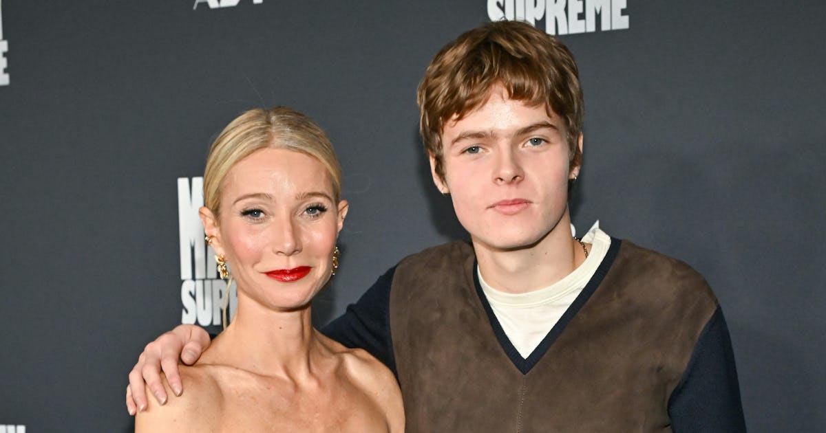 Gwyneth Paltrow's Son Moses Martin Makes His Red Carpet Debut With Style Tips From Mom