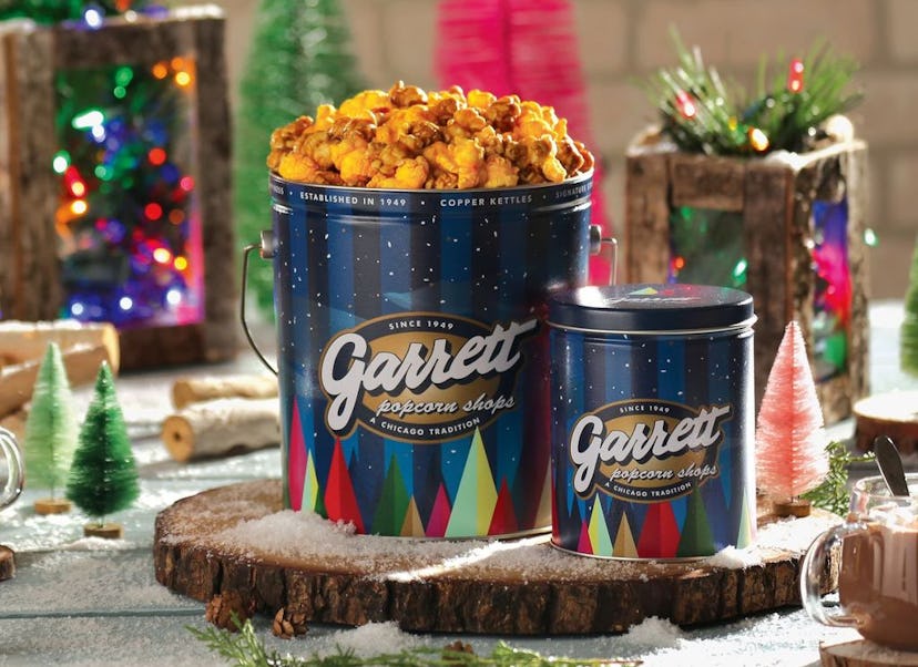 Garrett Mix & Hot Cocoa Popcorn Tin Bundle