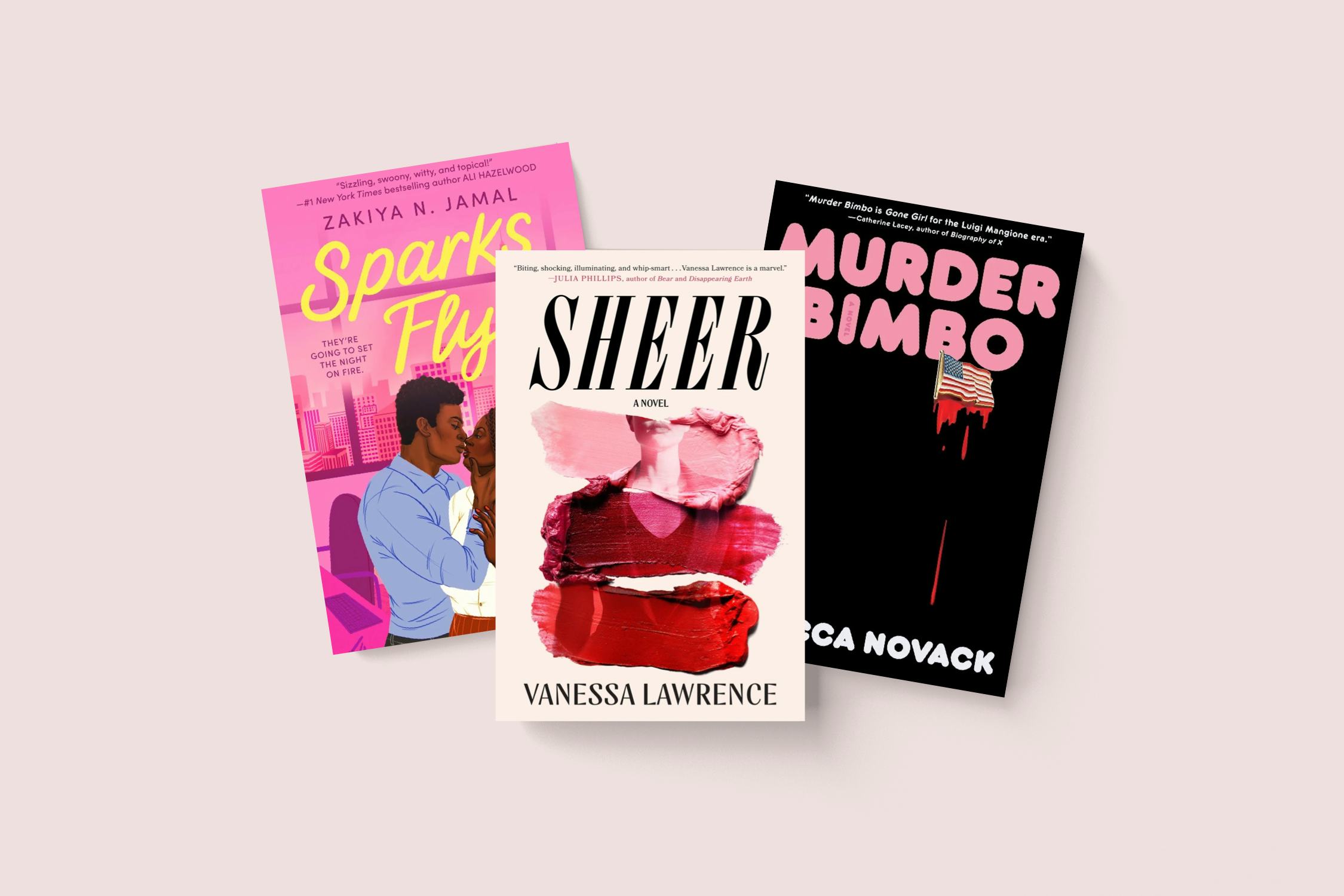 Covers of books releasing in winter 2025-26.