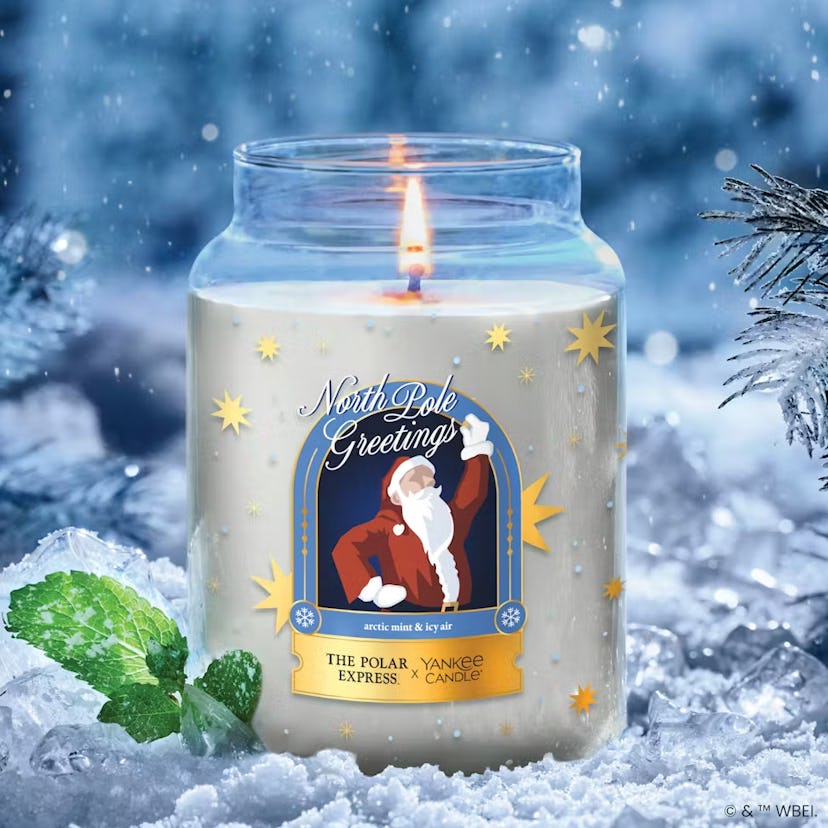 The Polar Express x Yankee Candle North Pole Greetings