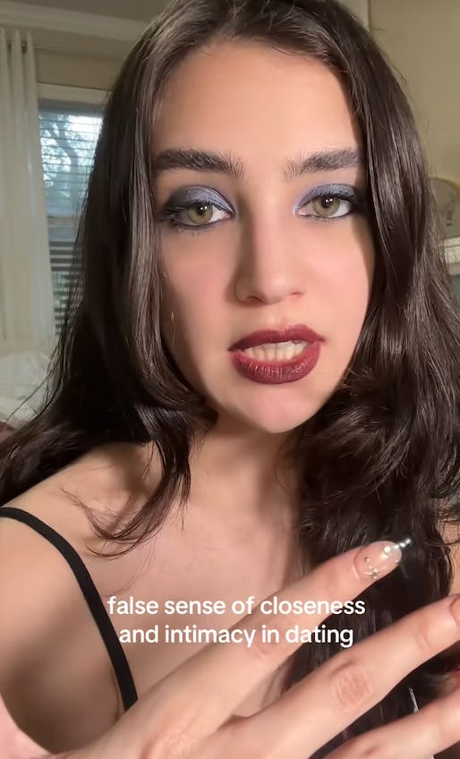 False intimacy.