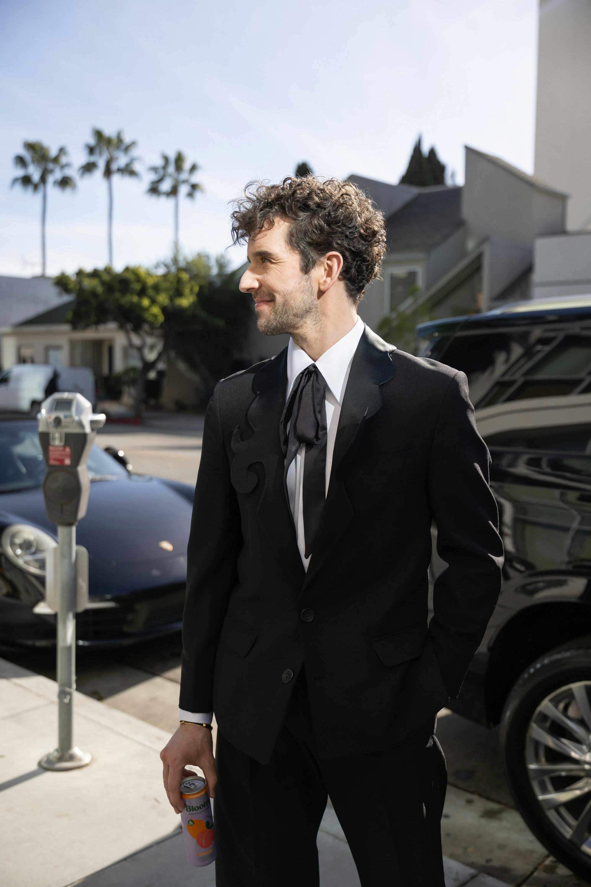 Michael Urie heads to the Critics Choice Awards.