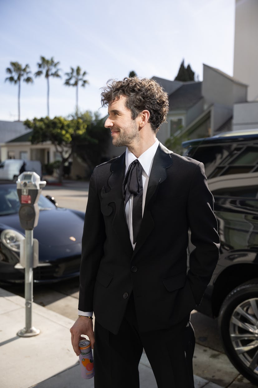 Michael Urie heads to the Critics Choice Awards.