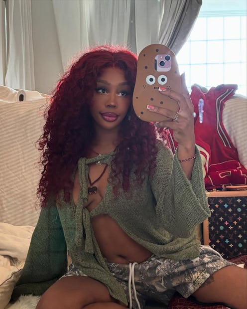Sza red hair