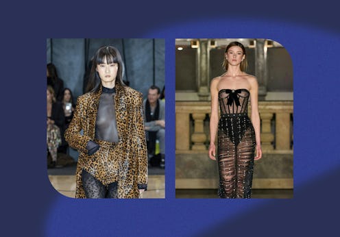 Models at Lapointe and Bronx and Banco freeing the nipple.