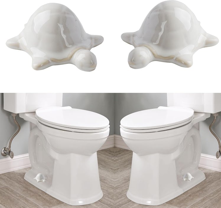 ZUNON Decorative Toilet Bolt Caps (2-Pack)