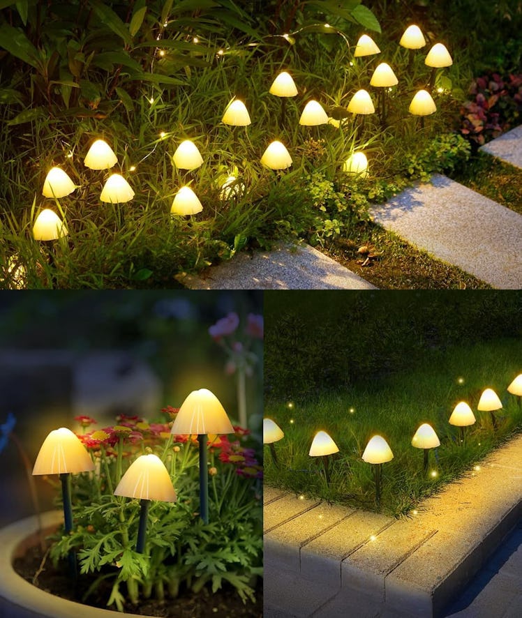 Brightown Solar Mushroom Garden Lights